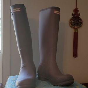 Lavender  Hunter Rain boots size 11